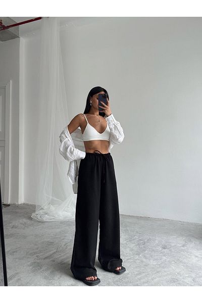 mydukkan.co Slim Belted Casual Trousers