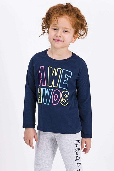 ROLY POLY Rolypoly Awesome Navy Blue Girl's Tights Set