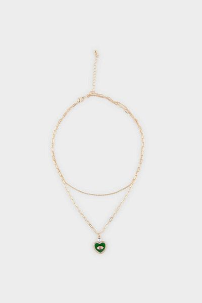 DeFacto Women's Evil Eye Themed Combination Necklace F0810Axns