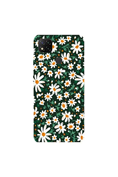 Zebana Xiaomi Redmi 10A Compatible Case Spring Flowers 4 Silicone Case (Printed)