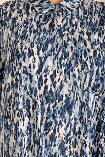 Aker Leopar Desenli Viscon Tunik