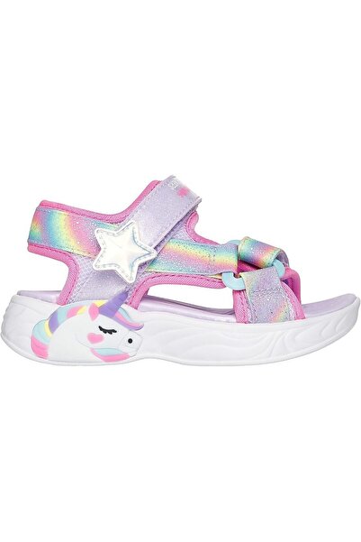 SKECHERS Sandály Skechers Unicorn Dreams Sanda, růžové, dětské