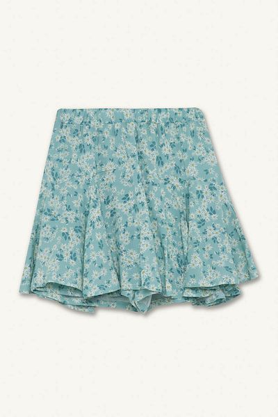 DeFacto Girl's Patterned Flexible Waisted Viscose Skirt E3836A825Sm