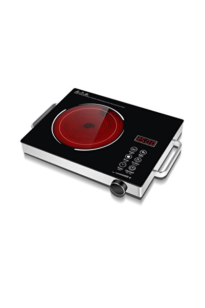 FlashHawk موقد طبخ كهربائي أحادي السطح بقوة 3500 واط يعمل بالأشعة تحت الحمراء...