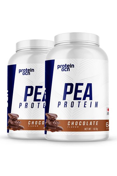 Proteinocean Pea Protein Chocolate 1.6 kg 64 Serves