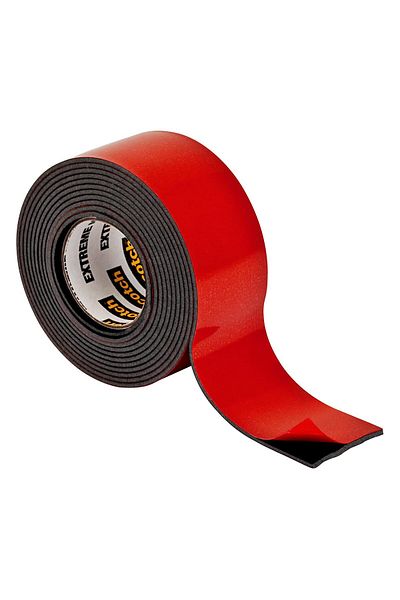 Scotch Mount Extreme Strong Tape 1 in x 60 in roll (25.4mm x 1.52m), 1 roll/pack Holds 13.6kg