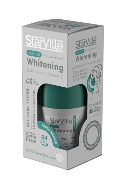 starville Starville Roll-On Whitening and Deodorant with a Fresh Nature Scent 60ml