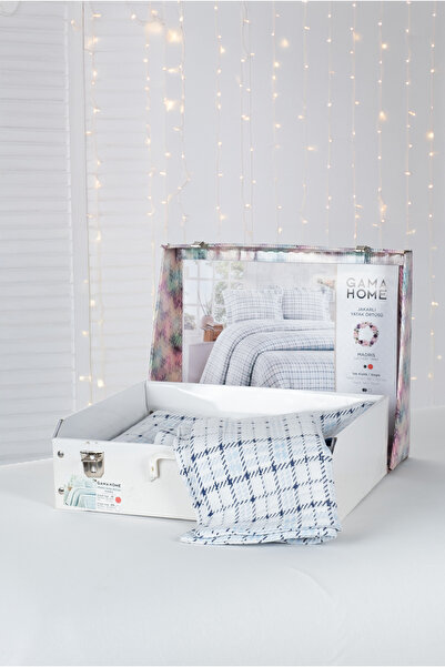 GAMA HOME Jakarlı Tek Kişilik Yatak Örtüsü / Özel Tasarım Çantalı / Farklı Renk ve Desen Seçenekleriyle