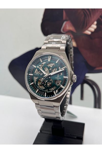 Hislon Titanium Automatic Men's Wristwatch 5 Atm Waterproof with 3 Years Warranty