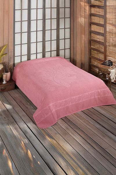 My Catherine Double 200X220 cm Summer Towel Pique |   Comfortable, Stylish and Breathable Bed Cover