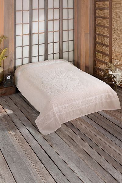 My Catherine Double 200X220 cm Summer Towel Pique |   Comfortable, Stylish and Breathable Bed Cover