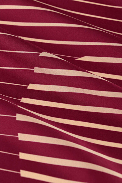 Bursa İpek Cherry Dila Pattern Sura Silk Scarf