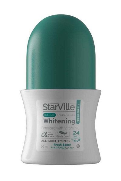 starville Starville Roll-On Whitening and Deodorant with a Fresh Nature Scent 60ml