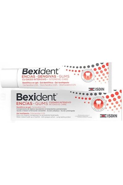 ISDIN جل معجون أسنان للعناية المركزة باللثة من بيكسيدنت، 75 مل