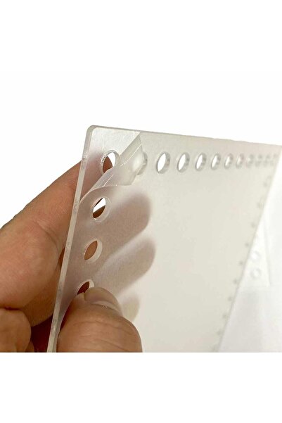 orhanucuzluk Διαφανής πλάκα τσάντας (2 τεμάχια) Ορθογώνια 20x20 εκ