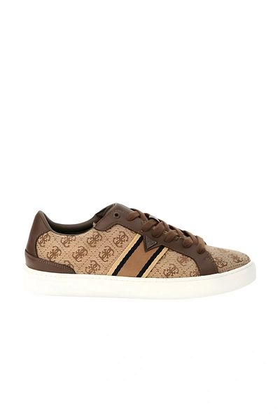 Guess Todı Ii Men's Beige/Brown Sneaker Fmptııfab12-Beıbr