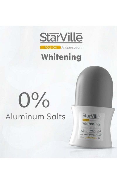starville Starville Roll-On Whitening and Deodorant with Lavender Scent 60ml