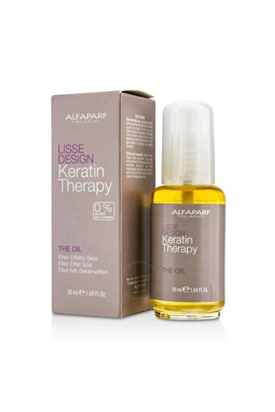 Alfaparf Milano زيت الكيراتين العلاجي المنعم - إكسير إعادة بناء الشعر من ليس ...