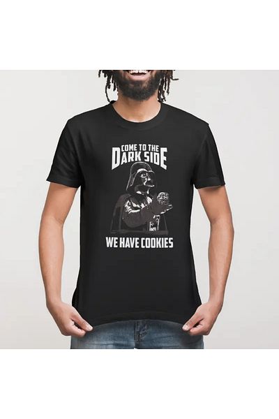 Built By Crazy Tricou unisex Star Wars: Darth Vader Cookies