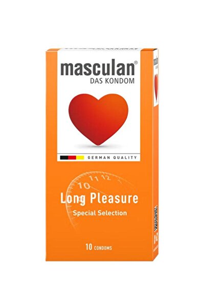 Masculan 10 قطع واقٍ ذكري لمتعة ممتدة من ماسكولان