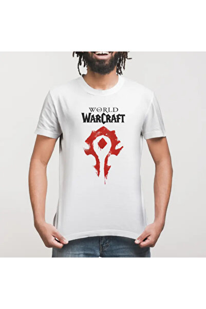 Built By Crazy Μπλουζάκι Unisex με λογότυπο World Of Warcraft