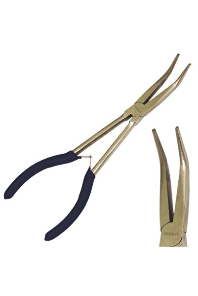 flores Μακριά πένσα ασφαλείας με περιστρεφόμενη άκρη, 11" στις 45 μοίρες