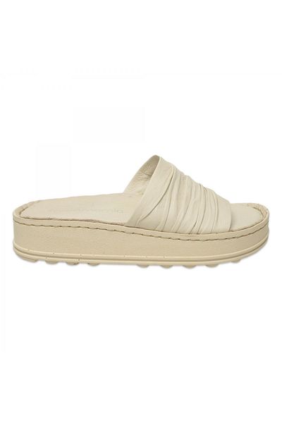 Mammamia D25Yt-1425 Daily Cream Women's Slippers