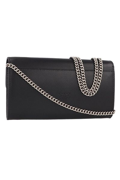 PİNKO Love One Clutch Bag Leather 19 Cm