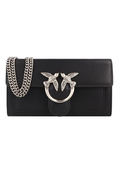 PİNKO Love One Clutch Bag Leather 19 Cm
