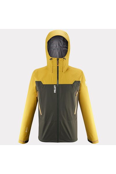 Millet Kamet Light Gore-Tex ®   3L Plain Jacket Miv7739 N9938 Yellow-M