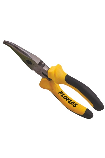 flores Cleste sfic varf indoit cu maner galben + negru, nr 6, 165 mm