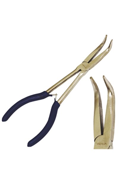 flores Cleste sigurante lung cu varf intors, 11" la 90 grade