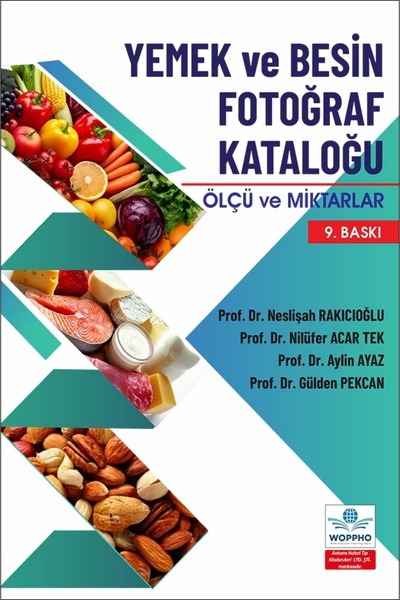 Ankara Nobel Tıp Kitapevleri Yemek ve Besin Fotoğraf Kataloğu Ölçü ve Miktarlar