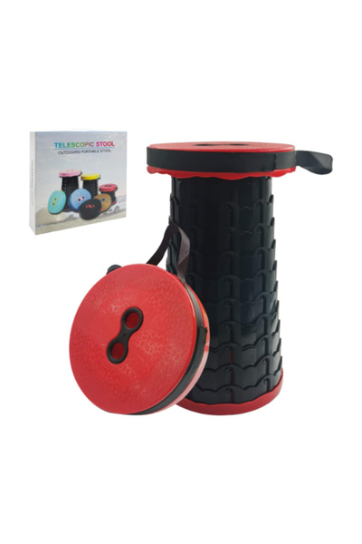 MACON Portable Folding Telescopic Stool – Lightweight Retractable Seat for Ca...