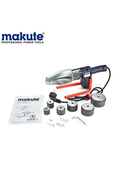 MAKUTE ماكينة لحام انابيب ماكيوت,القوة : 2000 واط, درجات الحرارة : 0 – 300 درجة,الحجم : 20 – 6