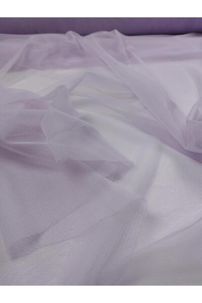 Kumaş Parça Tul Vis în Liliac Lungime: 150 cm