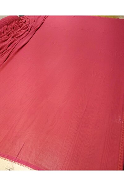 Kumaş Parça Шифон рожевого кольору (ширина 150 см x довжина 250 см)