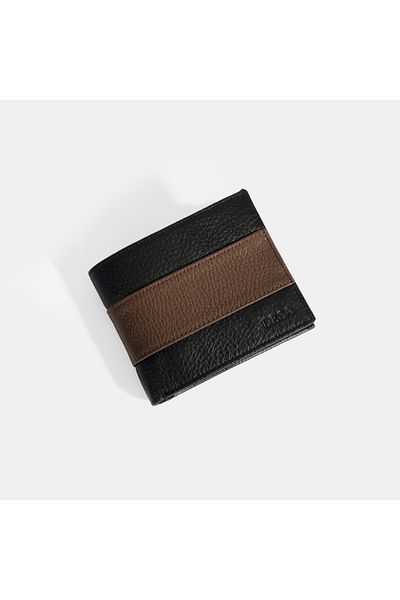 Desa Men's Brown Leather Wallet