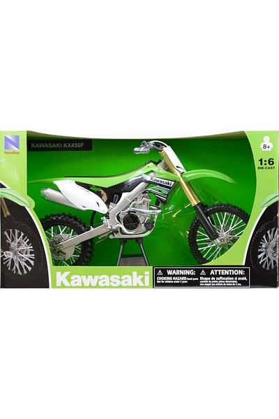 Sunman Newray 1:6 Kawasaki Kx450 Model Motorcycle