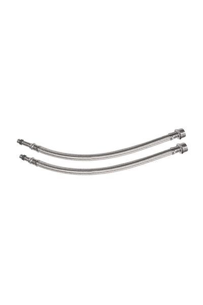 flores Water connection for faucet, 1/2, 400 mm, Fe, 2 pcs / set