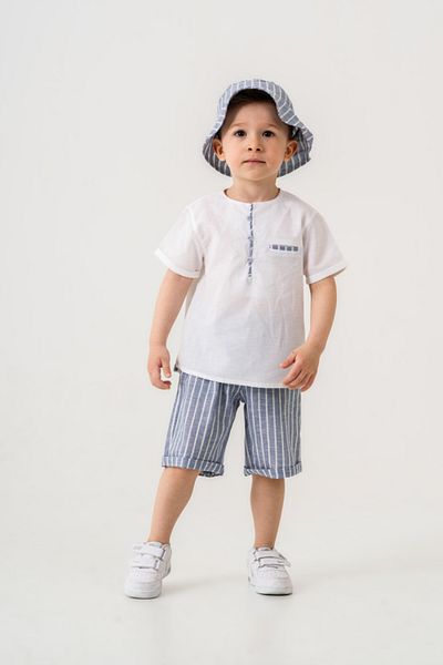 xo kids moda Boy's Top and Bottom Set 6-24 Months 8021