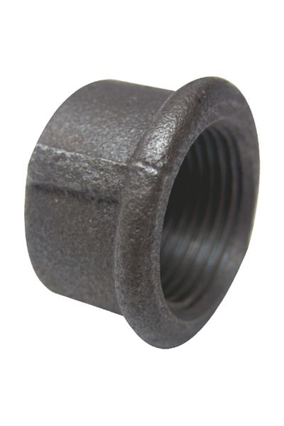 flores Black gas cap, internal thread, 1/2"