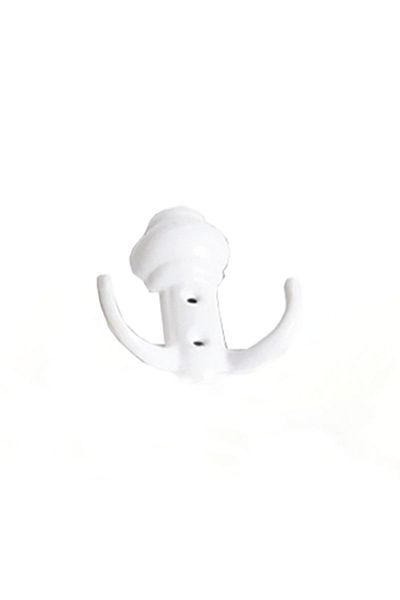 flores Cuier metal, mare, alb - 307