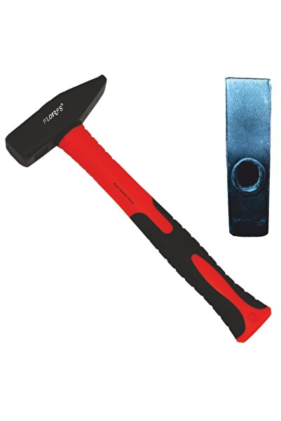 flores Професионален гумен чук, изработен от тръба, 1500 г