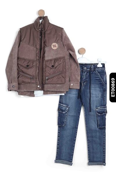 xo kids moda Комплект долнище за момче 6-9 години 13098