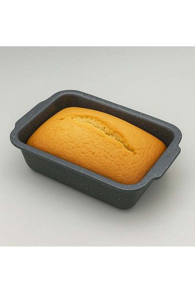 ALMUFARREJ Grey Granite Rectangular Cake Pan