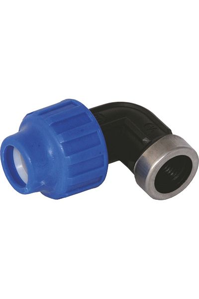 flores PHD water elbow, 50 mm x 1"1/2, Nut + Thread
