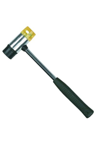 flores Ciocan cauciuc si plastic, negru - galben, 240 mm, 246 g