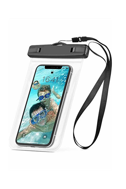 Powerfox Tüm Telefonlara Uyumlu Yağmur Su Geçirmez WaterProof Deniz Havuz Alt...