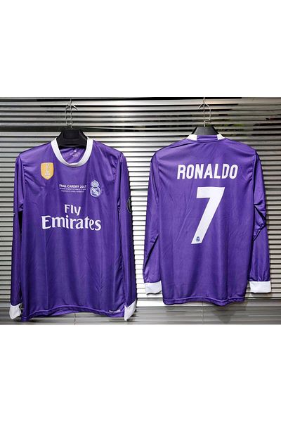 EXTRA SHOT Ronldo Purple Long Sleeve T-Shirt